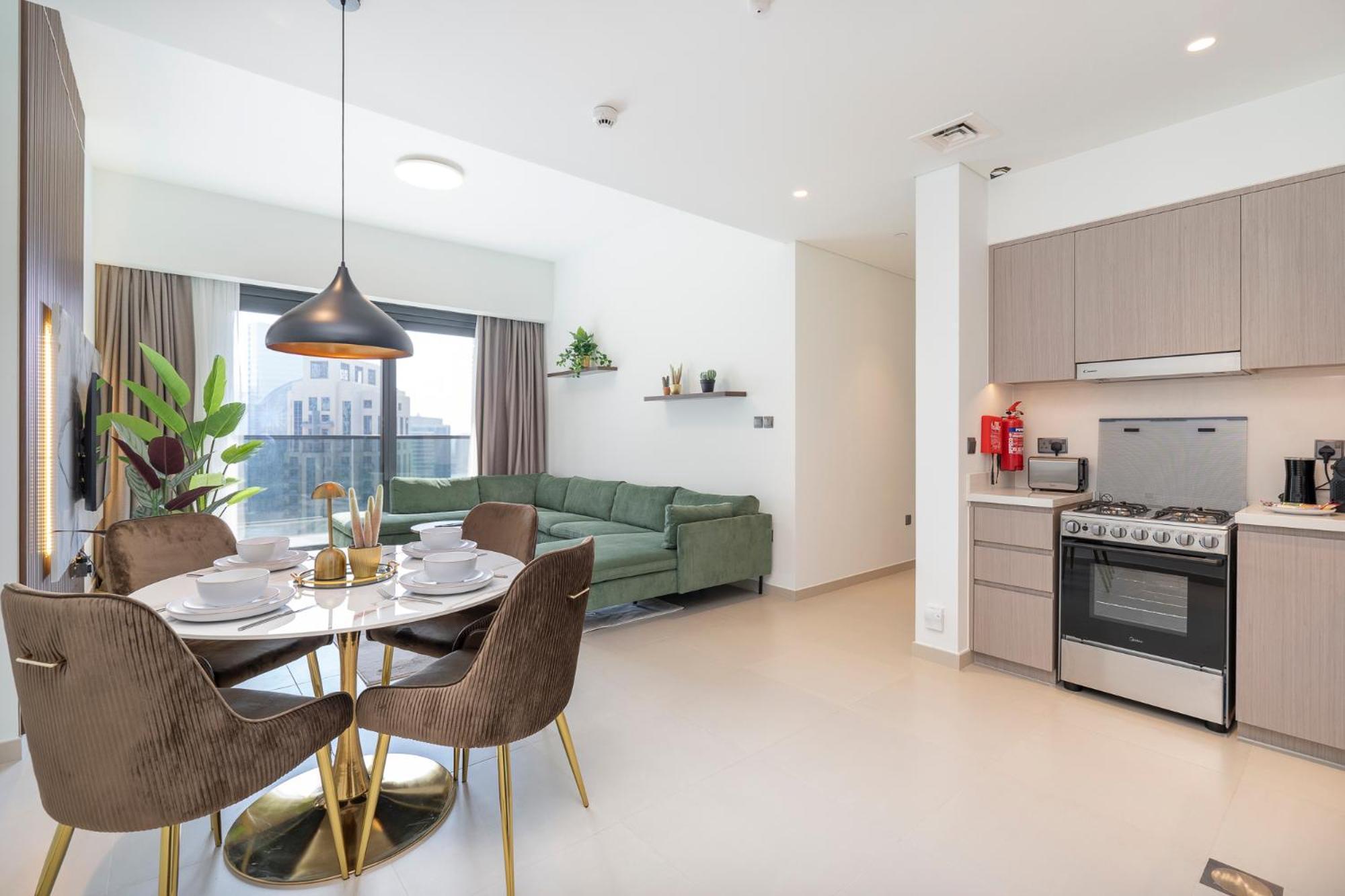 Apartment We Special - Half Off I High Floor L By Burj Khalifa & Dubai Mall I Pool L Gym Dubai