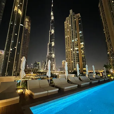 Chic Luxe 2Br I High Floor L By Burj Khalifa & Dubai Mall I Pool L Gym Esterno foto